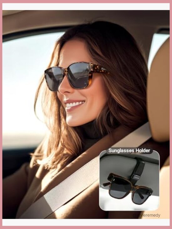 Polarized Fit Over Glasses Sunglasses, Oversized Square Frame, TR90 Material